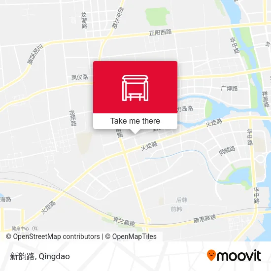 新韵路 map
