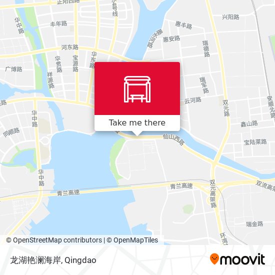龙湖艳澜海岸 map