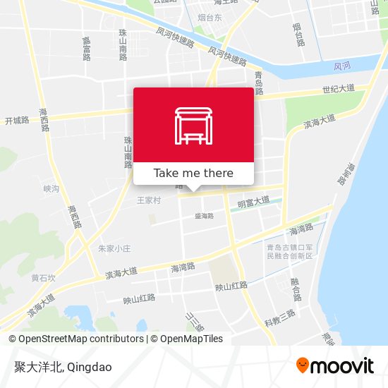 聚大洋北 map