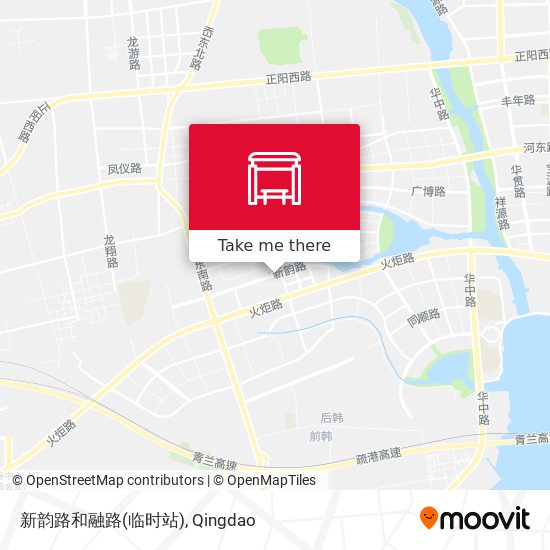 新韵路和融路(临时站) map