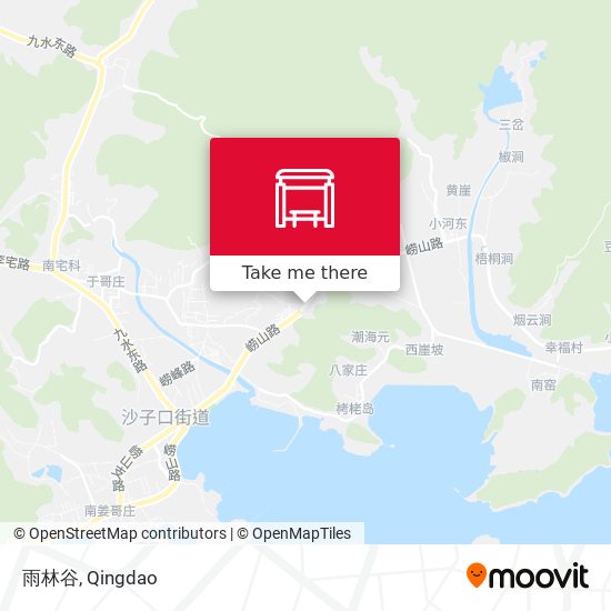 雨林谷 map