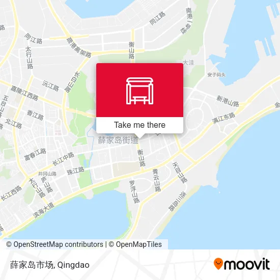 薛家岛市场 map