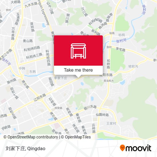 刘家下庄 map