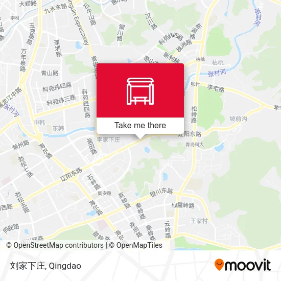 刘家下庄 map