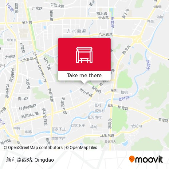 新利路西站 map