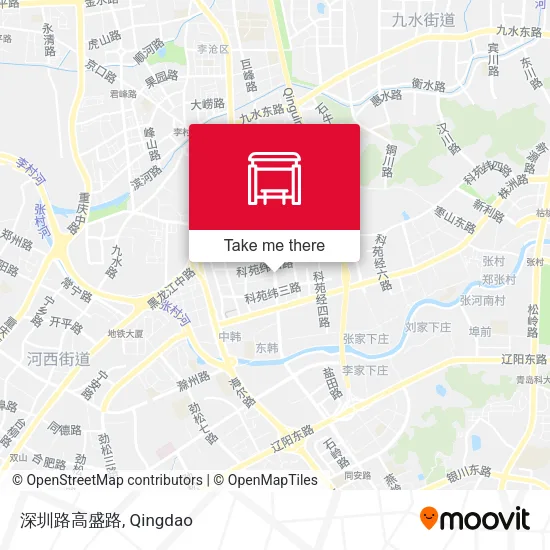 深圳路高盛路 map