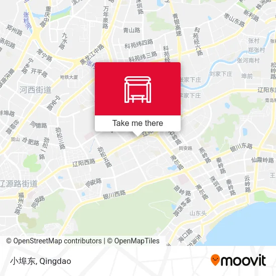 小埠东 map