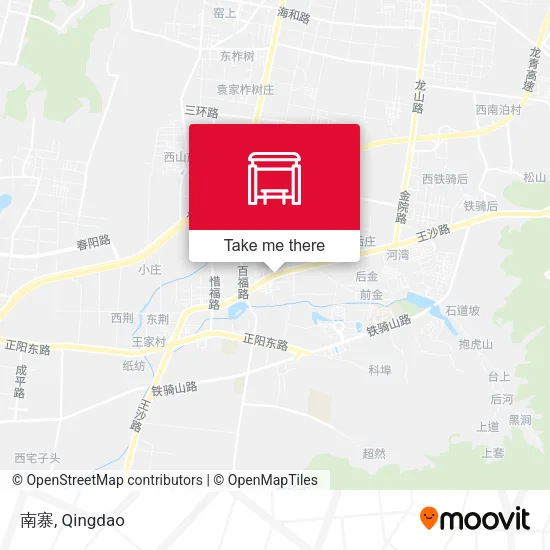 南寨 map