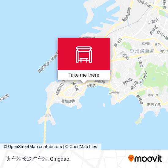 火车站长途汽车站 map