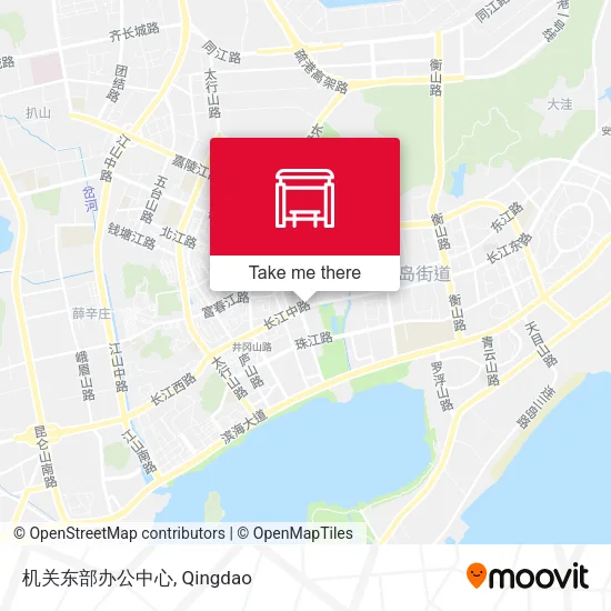 机关东部办公中心 map