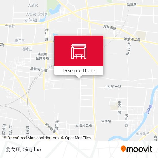 姜戈庄 map