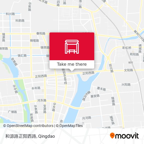 和源路正阳西路 map