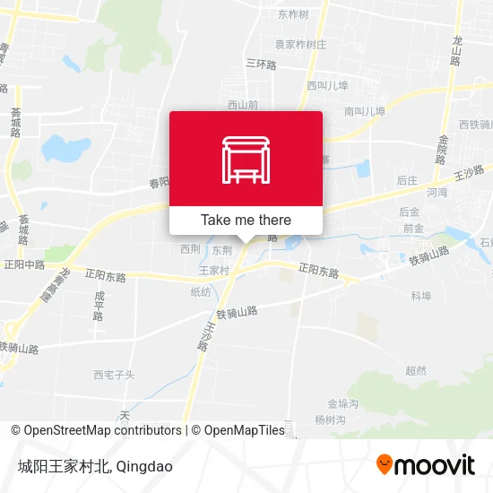 城阳王家村北 map