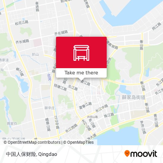 中国人保财险 map