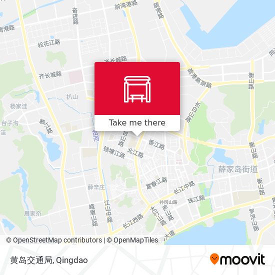 黄岛交通局 map