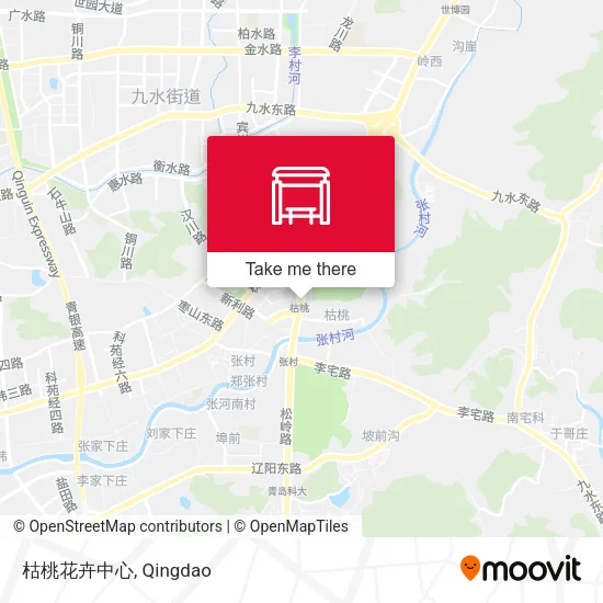 枯桃花卉中心 map