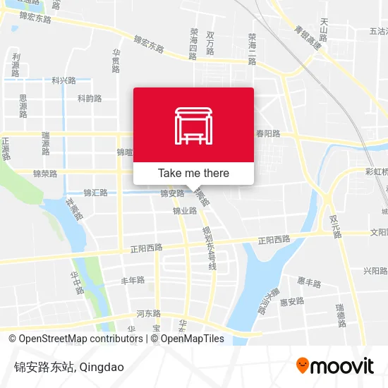 锦安路东站 map