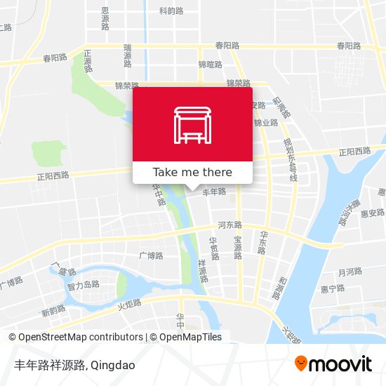 丰年路祥源路 map