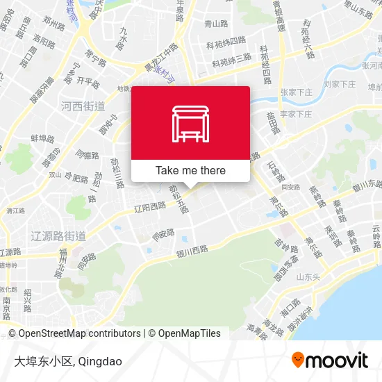 大埠东小区 map