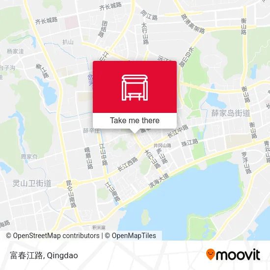 富春江路 map