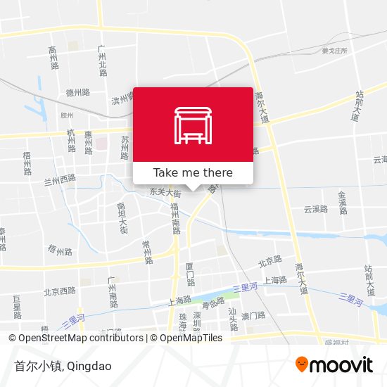首尔小镇 map