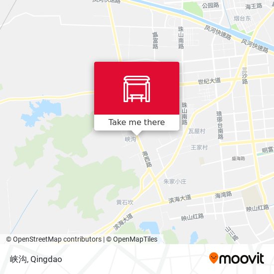 峡沟 map