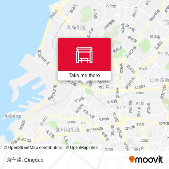 康宁路 map
