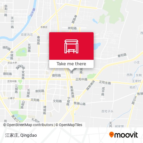 江家庄 map