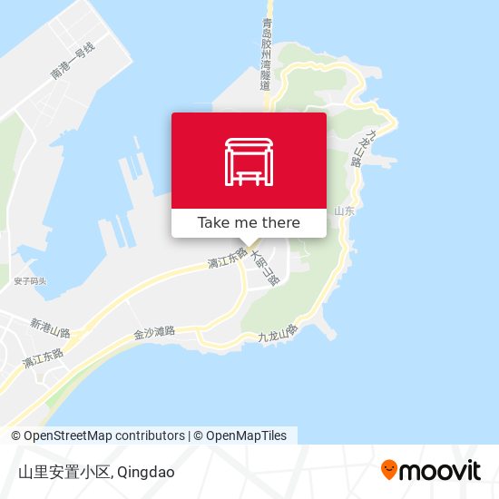 山里安置小区 map