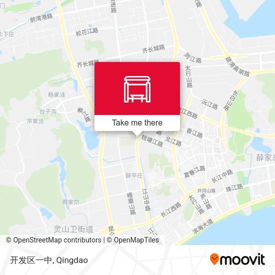 开发区一中 map