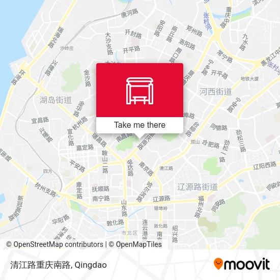 清江路重庆南路 map
