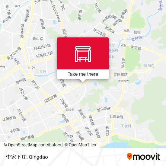李家下庄 map