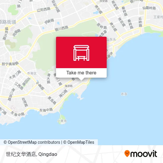 世纪文华酒店 map
