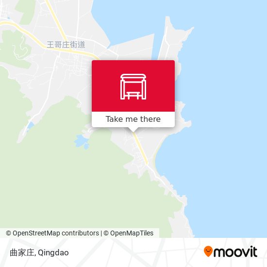 曲家庄 map