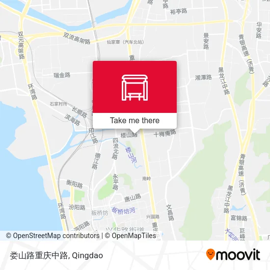 娄山路重庆中路 map