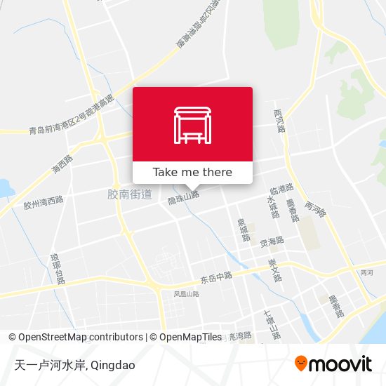 天一卢河水岸 map