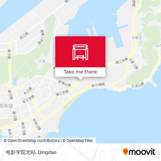 电影学院北站 map