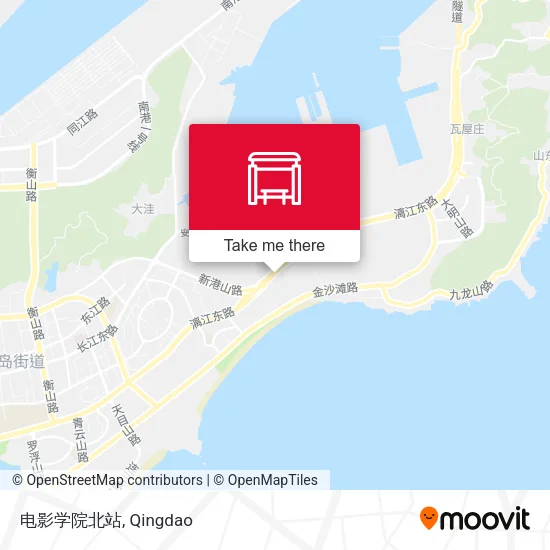 电影学院北站 map
