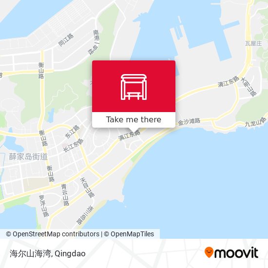 海尔山海湾 map