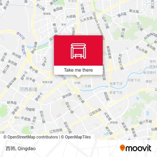 西韩 map