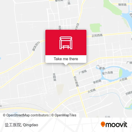 盐工医院 map