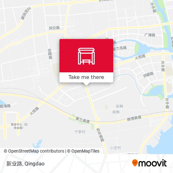 新业路 map