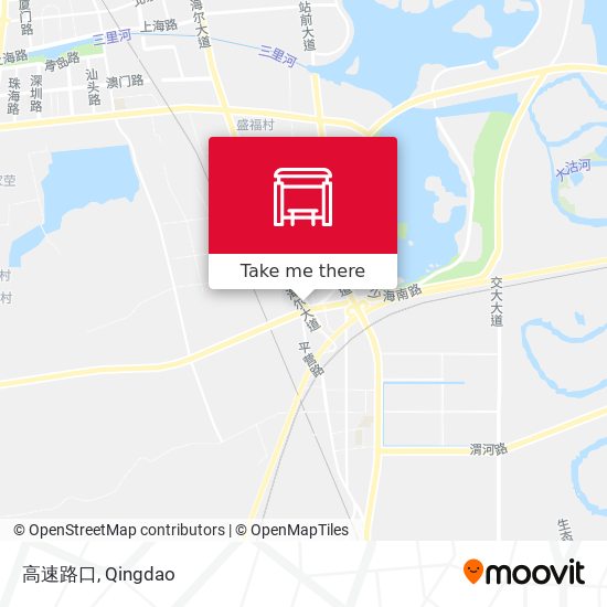 高速路口 map