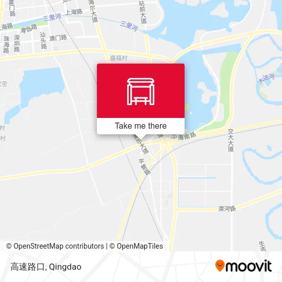 高速路口 map