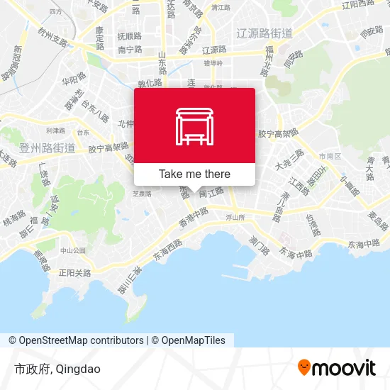 市政府 map