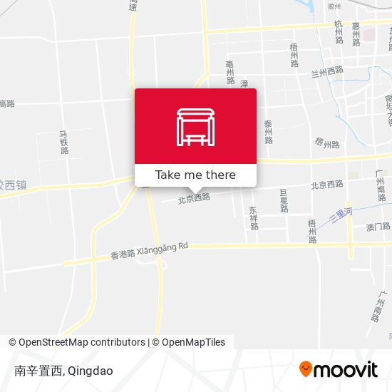 南辛置西 map