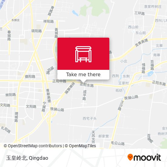 玉皇岭北 map