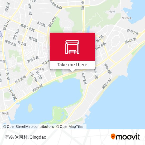 码头休闲村 map