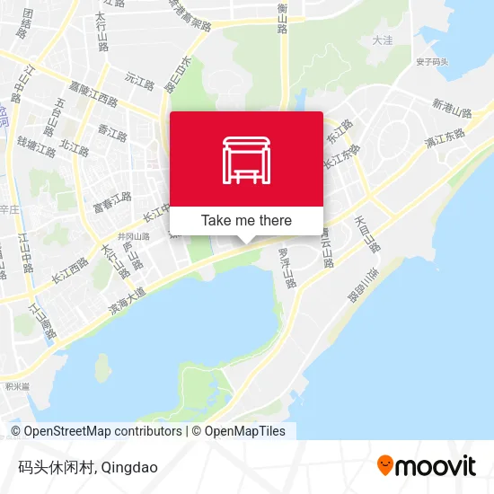 码头休闲村 map
