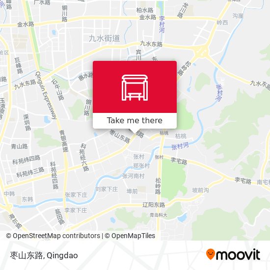枣山东路 map